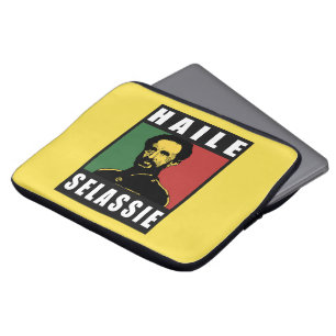 Capa Para Notebook Haile Selassie Emperor iPad Case - reggae