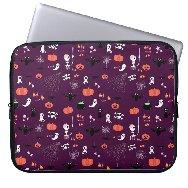 Capa Para Notebook Halloween (Frente)