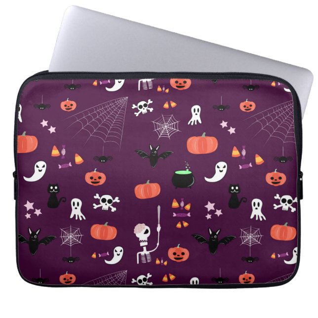 Capa Para Notebook Halloween (Frente)