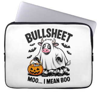 Capa Para Notebook halloween cow