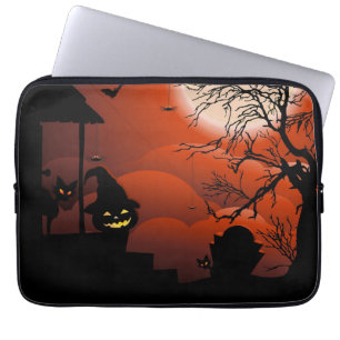 Capa Para Notebook Halloween Malody Moonlight Nightare