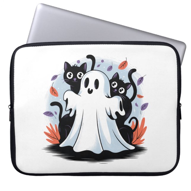 Capa Para Notebook Halloween Night Prowl (Frente)