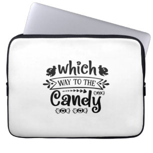 Capa Para Notebook Halloween Que Caminho Para O Aniversário Do Docinh