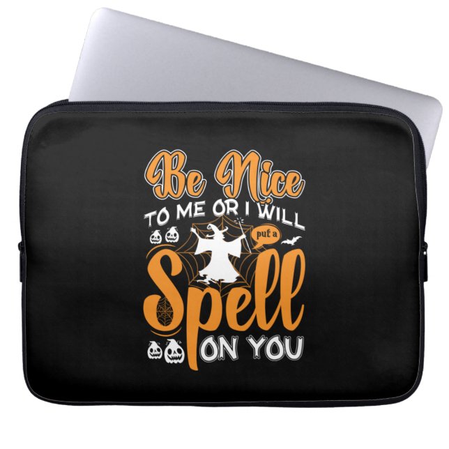 Capa Para Notebook Halloween Spell Em Você Aniversário (Frente)