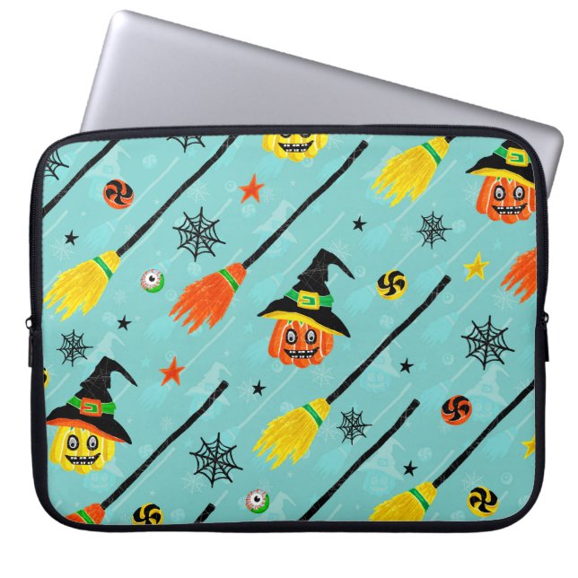 Capa Para Notebook Halloween Witchy Seimt Theme (Frente)