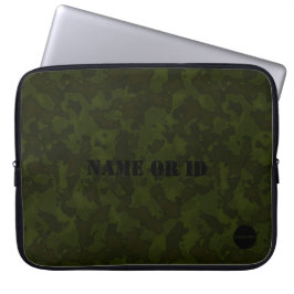 Capa Para Notebook HAMbyWG - Camuflagem em Verde Exército