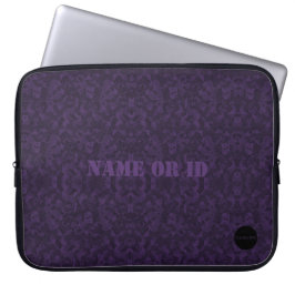 Capa Para Notebook HAMbyWG - Design inspirado em Camuflagem em Roxo