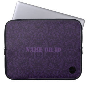 Capa Para Notebook HAMbyWG - Design inspirado em Camuflagem em Roxo