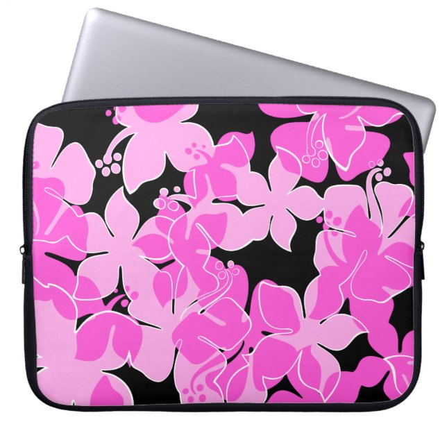 Capa Para Notebook Hanalei Hawaiian Floral Neoprene Wetcase (Frente)