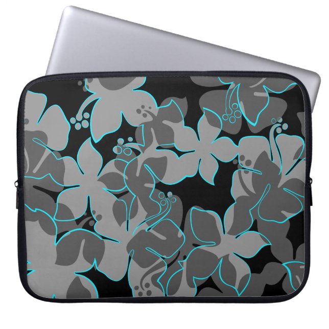 Capa Para Notebook Hanalei Hawaiian Floral Neoprene Wetcase (Frente)