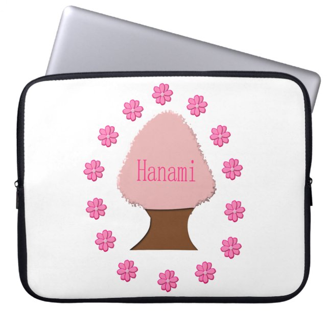 Capa Para Notebook Hanami - Árvore de Cereja Japonesa (Frente)