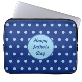 Capa Para Notebook Happy Father's Day Tablet Case (Navy & Soft Blue)