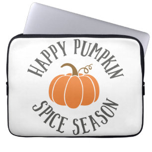 Capa Para Notebook Happy Pumpkin Spice Season
