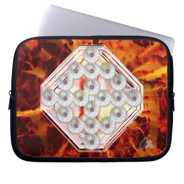 Capa Para Notebook Hard Rock 10" (Frente)