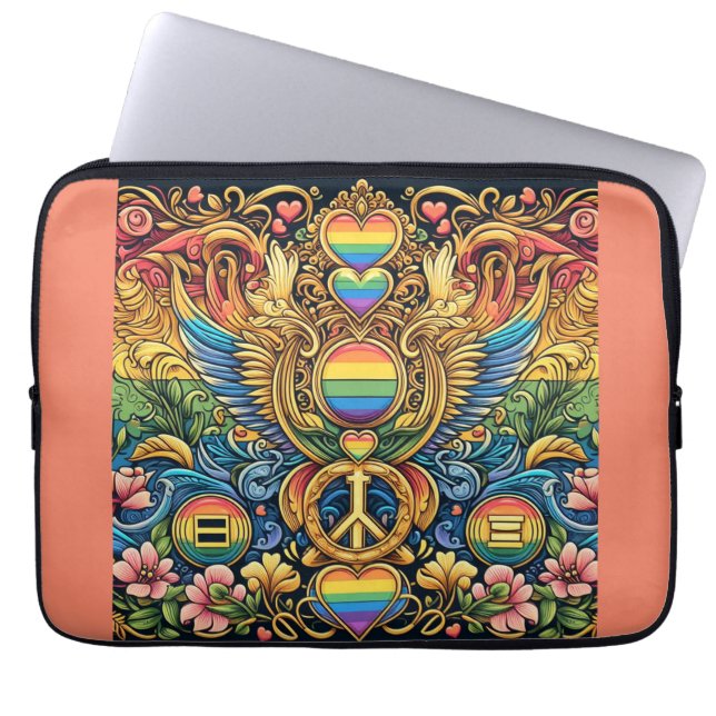 Capa Para Notebook Harmony Wings (Frente)