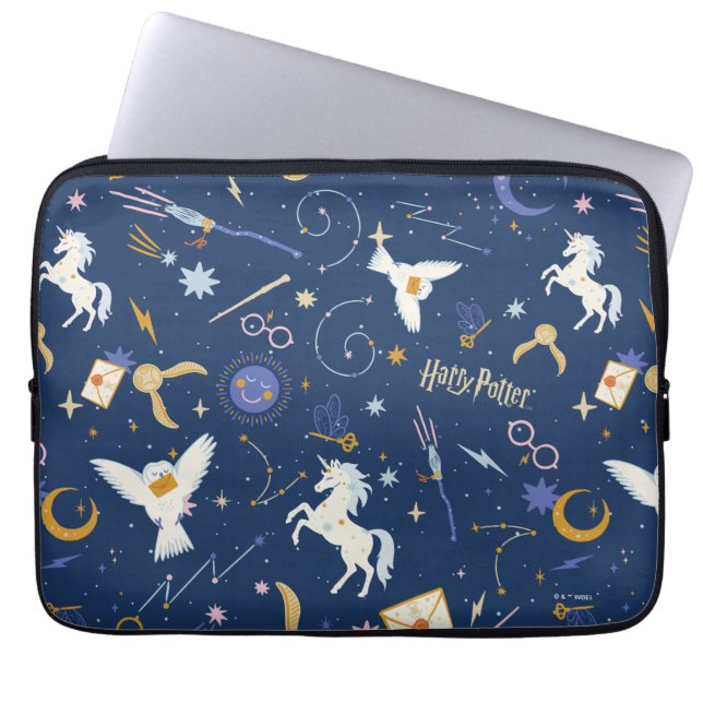 Capa Para Notebook HARRY POTTER™ Ícone do Solstício de Verão Padrão (Frente)