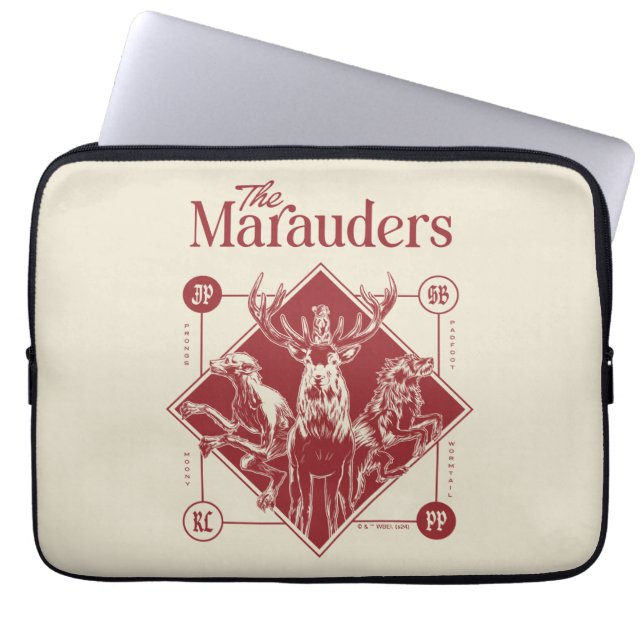 Capa Para Notebook HARRY POTTER™ Os Marauders Animagus Gráfico (Frente)