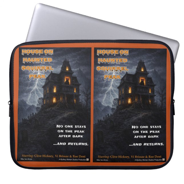 Capa Para Notebook Haunted Squirrel Peak (Frente)