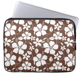 CAPA PARA NOTEBOOK HAWAIIAN HULA (HIBISCUS) BROWN