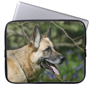 Capa Para Notebook Headshot 3 do german shepherd