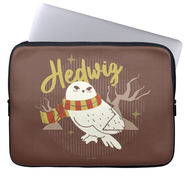 Capa Para Notebook Hedwig Whimsical Forest Drawing (Frente)