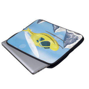 Capa Para Notebook Helicóptero de Resgate