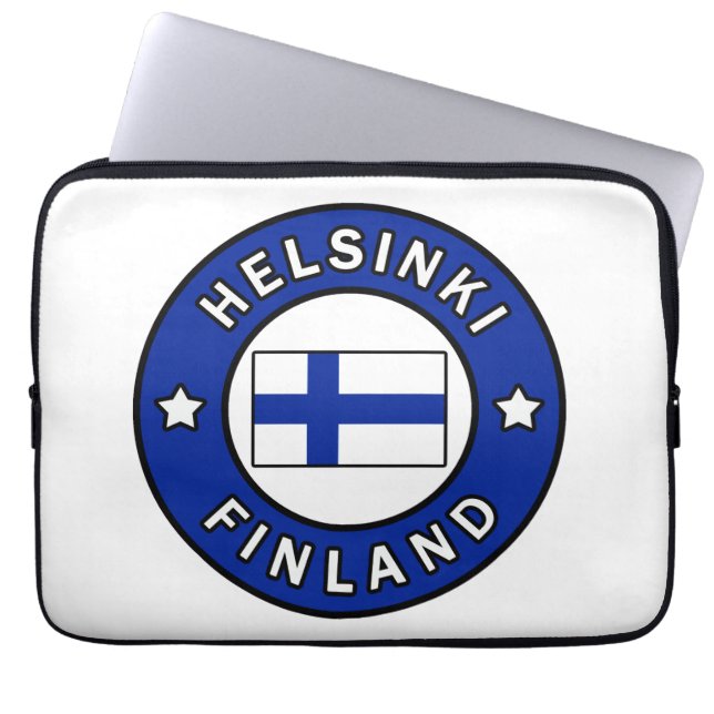 Capa Para Notebook Helsínquia Finlândia (Frente)