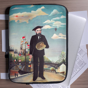 Capa Para Notebook Henri Rousseau - Eu Próprio Retrato-Paisagem