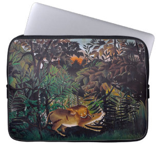 Capa Para Notebook Henri Rousseau - O Leão Fome