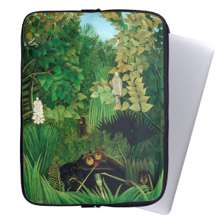 Capa Para Notebook Henri Rousseau - Os Jesters Feliz