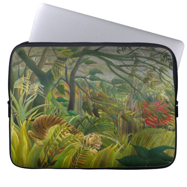 Capa Para Notebook Henri Rousseau - Surpreendido! (Frente)