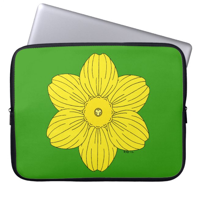 Capa Para Notebook Heraldic Daffodil (Frente)