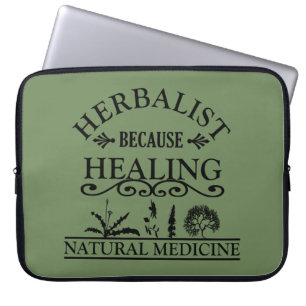 Capa Para Notebook herbalista porque cura