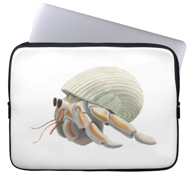 Capa Para Notebook Hermit Crab Laptop Case (Frente)