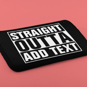 Capa Para Notebook HETERO OUTTA - adicione seu texto aqui/crie o seu 