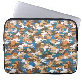 Capa Para Notebook High-contrast Urban Digital Camouflage Pattern 