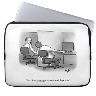 Capa Para Notebook Hillarious Workplace Humor
