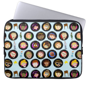 Capa Para Notebook Hit Parade Oldie Records Personagem de desenho ani