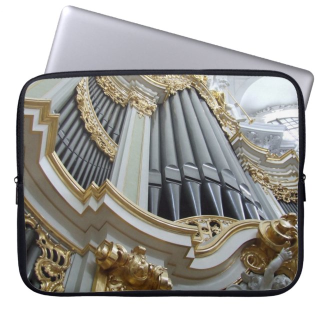 Capa Para Notebook Hofkirche Germany Pipe Organ (Frente)