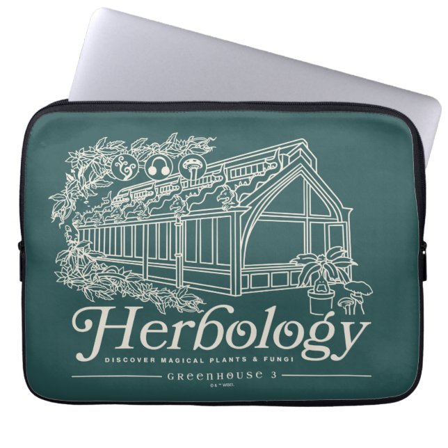 Capa Para Notebook HOGWARTS™ Herbology Greenhouse (Frente)