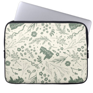 Capa Para Notebook HOGWARTS™ Herbology Magic Patterno