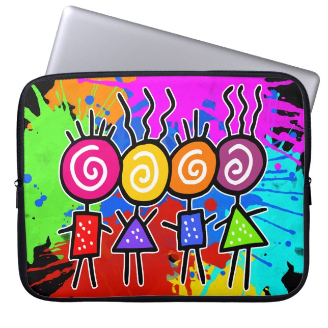 Capa Para Notebook HoliES - HOLI MELHORES AMIGOS + suas ideias (Frente)