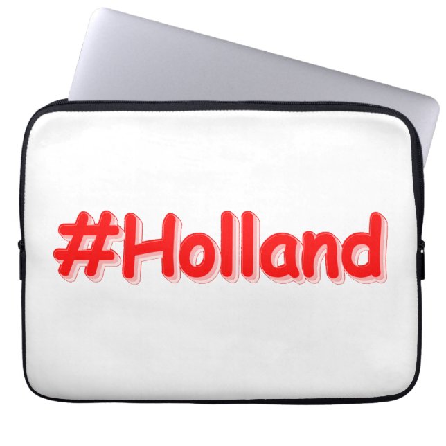 Capa Para Notebook "#Holland" Design. Compre agora (Frente)