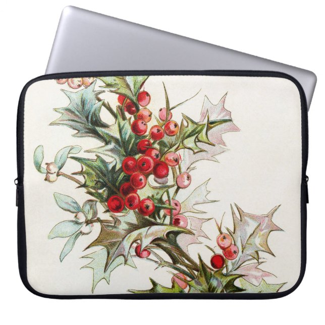 Capa Para Notebook HollyBerries 004 (Frente)