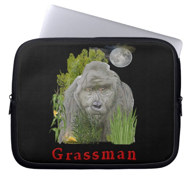 Capa Para Notebook Homem-grama (Frente)