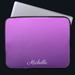 Capa Para Notebook Homem roxo personalizado<br><div class="desc">Homem roxo personalizado</div>