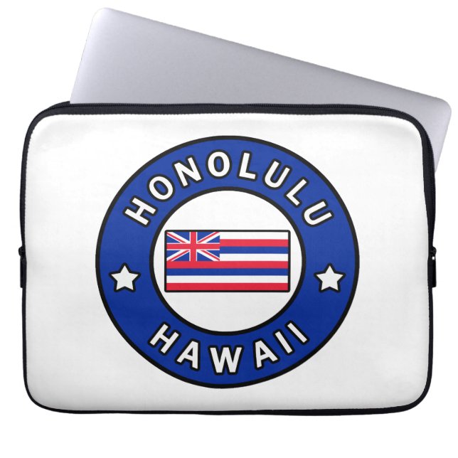 Capa Para Notebook Honolulu Hawaii (Frente)
