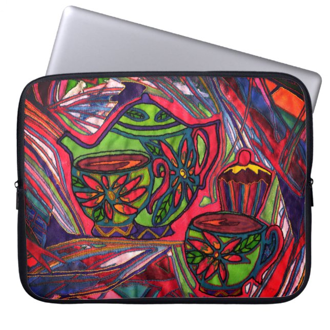 Capa Para Notebook Hora do chá (Frente)