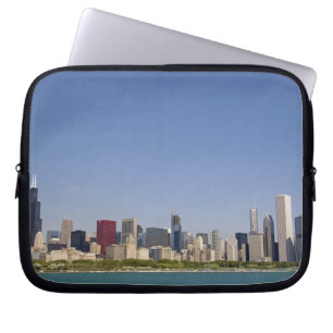 Capa Para Notebook Horizonte de Chicago, Illinois, EUA.