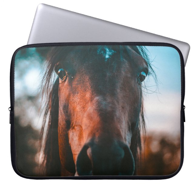 CAPA PARA NOTEBOOK HORSE PORTRAIT (Frente)